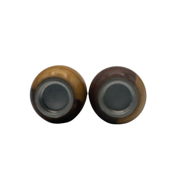 Vintage Handcrafted Wooden Salt & Pepper Shakers From Pismo Beach Calif - Picture 5 of 5